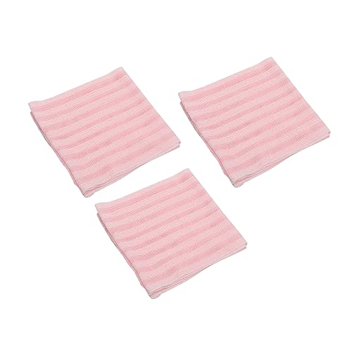 Ipetboom 3St Badetuch Badetuch exfoliating towel massagehandschuh rnw skin care Handtücher Badwäscher Badezimmerzubehör Streifen zurückziehen Wanne Schaumnetz Handtuch reisen Polyester von Ipetboom