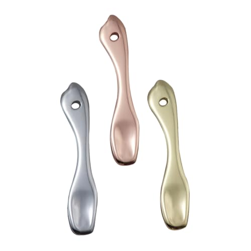 Ipetboom 3stücke Kosmetik Gesichtscreme Spatel Elegante Anwendung Für Gesichtspflege Make-up Und Masken Aus Langlebigem Zinklegierung Für Frauen Und Mädchen von Ipetboom
