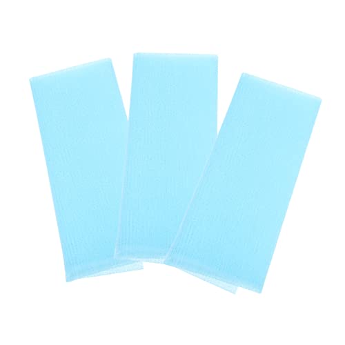 Ipetboom 3stücke Langes Badetuch Mit Streifenmuster Für Körperreinigung Erzeugt Reichen Schaum Bei Wenig Seife Praktisch Für Badezimmer Und Reise Leicht Zusammenfaltbar von Ipetboom