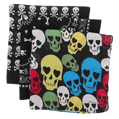 Ipetboom 3stücke Teiliges Skull Bandana Atmungsaktive Und Dehnbare Bandanas Für Damen Und Vielseitig Einsetzbar Als Halstuch Stirnband Oder Kopftuch Für Outdoor-aktivitäten Sport Und Ipetboom 3stücke Teiliges Skull Bandana Atmungsaktive Und Dehnbare Bandanas Für Damen Und Vielseitig Einsetzbar Als Halstuch Stirnband Oder Kopftuch Für Outdoor-aktivitäten Sport Und von Ipetboom