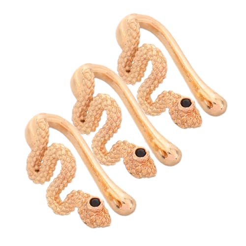 Ipetboom 3stücke U-nasenclip Aus Metall in Schlangenform Fake Nasenring Bequemer Nasenschmuck Piercing Für Damen Und Herren Geeignet Für Partys Und Alltag Ipetboom 3stücke U-nasenclip Aus Metall in Schlangenform Fake Nasenring Bequemer Nasenschmuck Piercing Für Damen Und Herren Geeignet Für Partys Und Alltag von Ipetboom