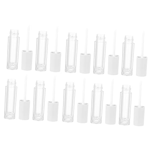 Ipetboom 3ml Lippenstift Nachfüllbare Flasche DIY Lip Gloss Tube Behälter Transparentes Material Kosmetik Verpackung Für Lipgloss Und Lippenbalsam von Ipetboom
