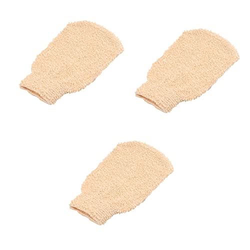 Ipetboom 3 Stücke Schnell Peeling Haut Körper Peeling Peeling Mitt Dead Skin Remover Handschuh Für Männer Frauen von Ipetboom