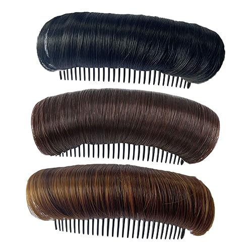 Ipetboom Modische Stirnbänder Für Frauen Haar-accessoires Für Mädchen Knitterfreie Haarspangen Haarpolster Zur Volumensteigerung Styling-klemme Für Mädchen Zufälliger Stil von Ipetboom