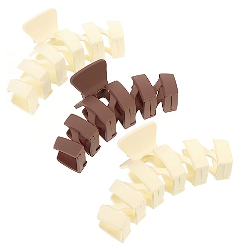 Ipetboom 3stücke Einfache Damen Haarspangen Haarklammern Für Kopfschmuck Badehaarspangen Aus Hochwertigem Material Für Reisen Und Alltag von Ipetboom