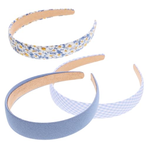 Ipetboom 3st Kopfbedeckung Aus Stoff Stirnbänder Für Männer Spa-stirnband Haarfarbe Für Frauen Schweißbänder Für Männer Haarspangen Für Damen Stirnbänder Zum Waschen Des Gesichts Bands von Ipetboom