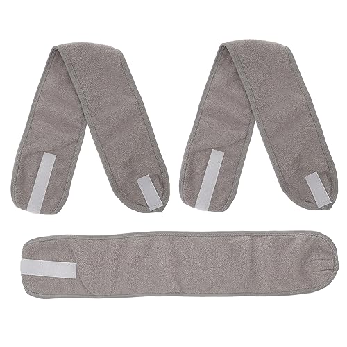 Ipetboom Sportliche Stirnbänder Für Damen Yoga-Haarband 3St Make-up-Stirnband handtücher bilden Schal Fräulein Polyester-Spandex Laufendes Haarzubehör Stirnbänder Für Sportliche Damen von Ipetboom