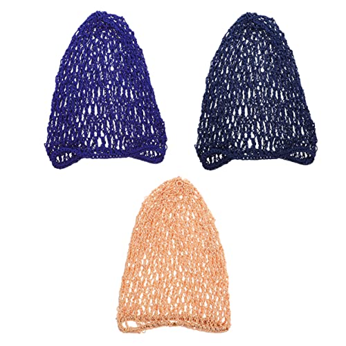 Ipetboom 3st Netz Haarnadel Große Haarspangen Flechten Haarständer Haarspangen Für Damen Burgund Kordelzug Haargummis Inhaber Styling Kopfstütze Menschlich Lockig Polyester von Ipetboom
