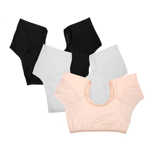 Ipetboom 3stücke Teiliges Unterarm Schweißpads Für Frauen Atmungsaktive Und Saugfähige Achsel-pads Für Sport Und Yoga Geeignet Für Damen Und Mädchen Verschiedenen von Ipetboom