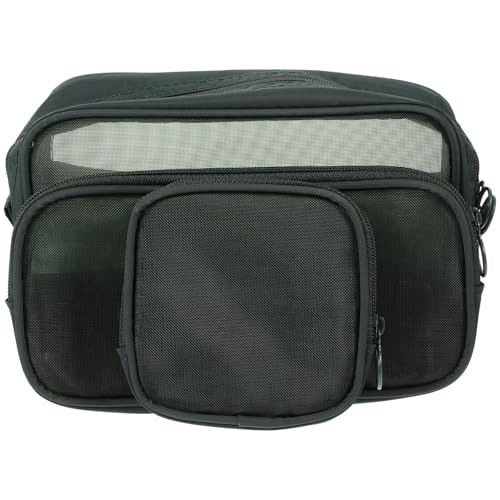 Ipetboom 3stücke Mesh Kosmetiktasche Organizer Make-up Tasche Reisegröße Reißverschluss Pouch Für Kosmetik Utensilien Lippenstift Datenkabel Reisen Büro von Ipetboom