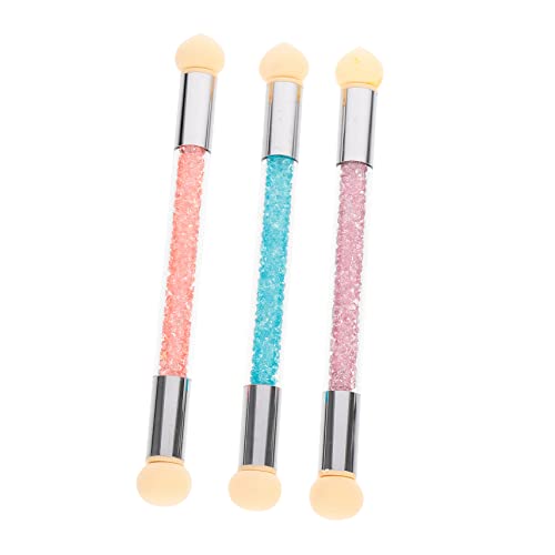 Ipetboom 3stücke Nagelstift Mit Strassgriff Nagelbürste Mit Strassgriff Nagelschwammstift Für Salon Nagelschwamm-malpinsel Nagelschwammstift-werkzeuge Für Öl Gelfarben Leicht Zu Ipetboom 3stücke Nagelstift Mit Strassgriff Nagelbürste Mit Strassgriff Nagelschwammstift Für Salon Nagelschwamm-malpinsel Nagelschwammstift-werkzeuge Für Öl Gelfarben Leicht Zu von Ipetboom