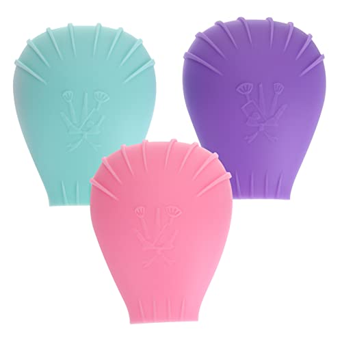 Ipetboom 3stücke Silikon Make-up Pinsel Abdeckungen Reise Make-up Pinsel Schutzhüllen Kopf Schutz Für Foundation Concealer Lidschatten von Ipetboom