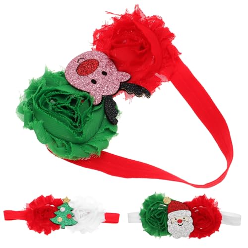 Ipetboom 3stücke Teiliges Weihnachts Und Halloween-haarreifen Für Mädchen Dehnbare Bequeme Haaraccessoires Für Partys Geburtstagsfeiern Und von Ipetboom