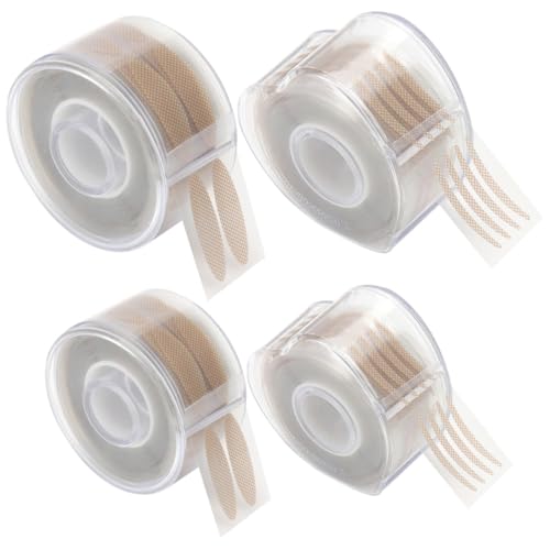 Ipetboom 4 Rollen Rollen Sie den doppelten Augenlidaufkleber wasseraugenlid aufkleber 2-seitiges Klebeband Hebegurt Double Eye Lifter-Streifen doppelte Eye-Lifting-Strips Herzförmig Heber von Ipetboom