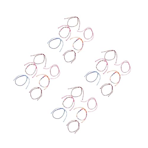 Ipetboom 4 Sätze Boho Fußkettchen Für Damen Verstellbare Strand Fußkette Teiliges Bunten Farben Für Sommer Freundschaft Besondere Anlässe Komfortabel Stylisch 6 Stück * 4 von Ipetboom