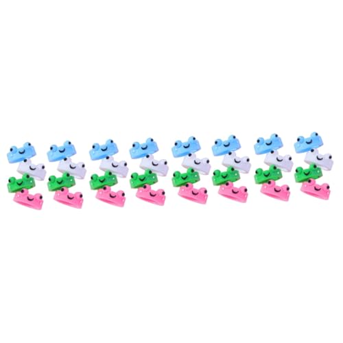 Ipetboom 4 Sätze Niedliche Frosch Ringe Resin Tiere Finger Ringe Für Damen Dekorative Frosch Schmuckstücke Zufälligen Farben Stilvolle Bequeme Accessoires 8 Stücke * 4 von Ipetboom