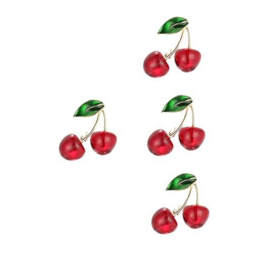 Ipetboom 4 Stück Brosche für Frauen Stilvolle Anstecknadel mit Kreativem Design Accessoire für Outfits Schals oder Taschen Einzigartige Mode für Besondere Anlässe von Ipetboom