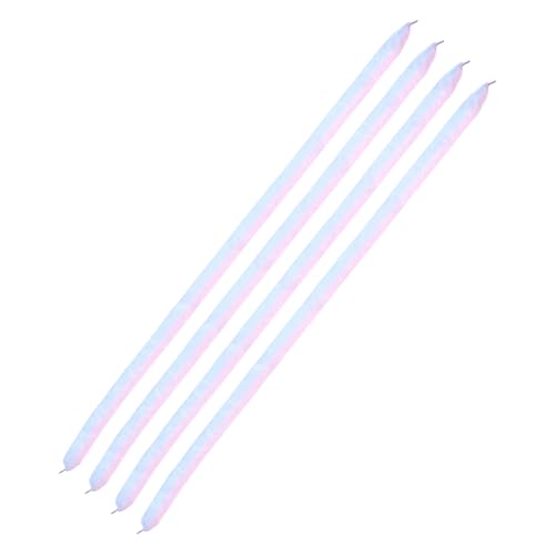 Ipetboom 4 Stück Farbverlaufsschnürsenkel Breite Schnürsenkel Für Turnschuhe Sneaker Schnürsenkel Mädchen Modische Breite Batik von Ipetboom