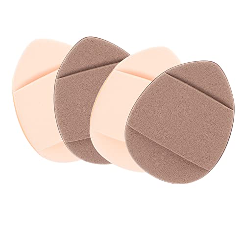 Ipetboom Lose Puderquaste 4 Stück Fingerspitzen-puff s Puderquaste Make-up-kissen-puff Kleiner Fingerwulst Gesichtspuderschwamm Puste Machen Hydrophiler Nicht-latex Puderpad Concealer von Ipetboom