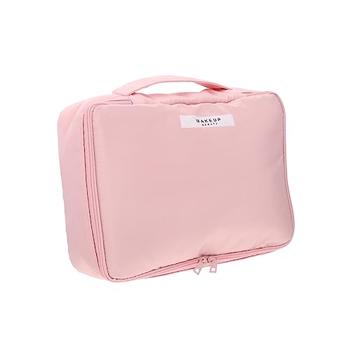 Ipetboom 4 Stück Kosmetiktasche Reise-Make-up-Set Kulturbeutel Für Kosmetischer Koffer Make-up-Organizer-Tasche Reise Waschtasche Make-up-Taschen Nylon Reisen Tragbar Wäschesack von Ipetboom