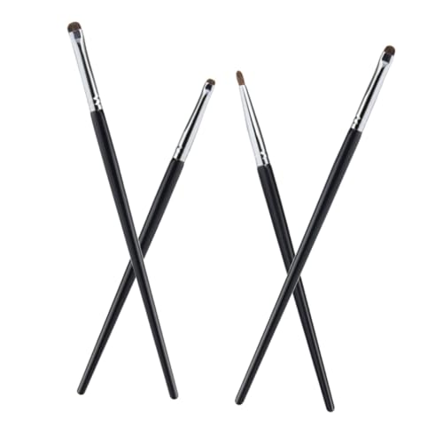 Ipetboom 4stücke Augen-make-up-pinsel Präzisions-eyeliner-pinsel Make-up-pinsel Für Augen-make-up Eyeliner-pinsel Set Mit Applikatoren Für Professionelles Und Privates Tragen von Ipetboom