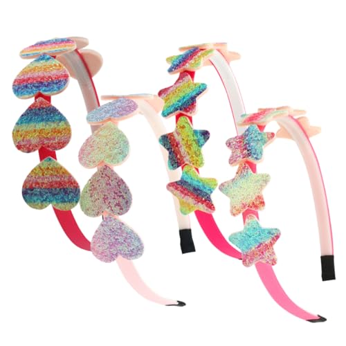 Ipetboom 4er-pack Herz-stern-stirnband Für Jungen Und Mädchen Party Dekorative Kopfbedeckung Karnevals-kopfschmuck Ipetboom 4er-pack Herz-stern-stirnband Für Jungen Und Mädchen Party Dekorative Kopfbedeckung Karnevals-kopfschmuck von Ipetboom