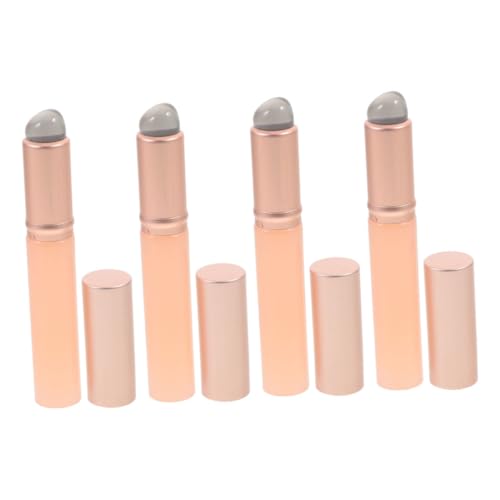 Ipetboom 4stücke Lippenpinsel Mit Deckel Tragbarer Lip Gloss Und Concealer Pinsel Für Präzise Lippenmakeup-anwendungen Geeignet Für Frauen Und Makeup-enthusiasten von Ipetboom
