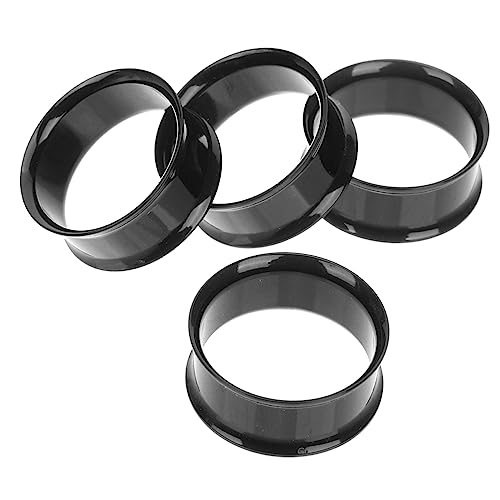 Ipetboom 4 Stück Ohr Ohr Tunnel Expander für Frauen Männer Hautfreundlich Einfaches Design für Komfort Langlebigkeit für Partys Alltagsanlässe von Ipetboom