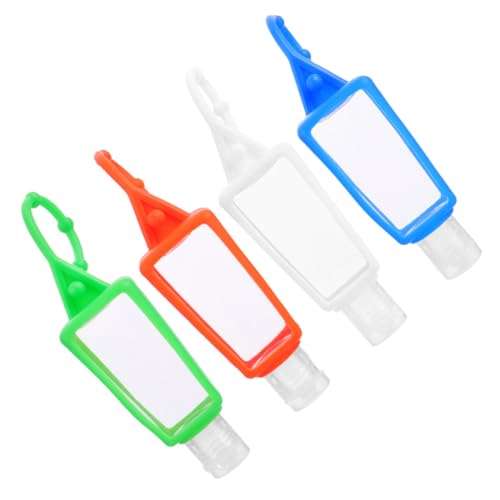 Ipetboom 4 Stück Reise Flaschen mit Silikonhülle Auslaufsichere Kunststoffbehälter für Lotion Shampoo Handcreme Langlebig und Platzsparend für Unterwegs Zufällige Farbe Zufällige Farbe Ipetboom 4 Stück Reise Flaschen mit Silikonhülle Auslaufsichere Kunststoffbehälter für Lotion Shampoo Handcreme Langlebig und Platzsparend für Unterwegs Zufällige Farbe Zufällige Farbe von Ipetboom