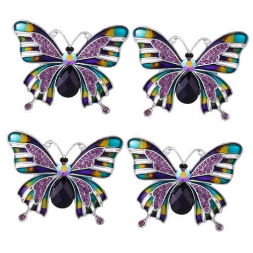 Ipetboom 4 Stück Rhinestone Brosche Einzigartiges Accessoire für Kleidung Taschen Hüte für Festivals Besondere Anlässe Langlebig Perfektes Ipetboom 4 Stück Rhinestone Brosche Einzigartiges Accessoire für Kleidung Taschen Hüte für Festivals Besondere Anlässe Langlebig Perfektes von Ipetboom