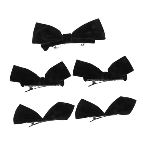 Ipetboom 4 Stück Samt-haarspangen Mit Schleife Für Mädchen Und Frauen Elegante Mode-haar-accessoires Festival-fotografie Geburtstagsdeko von Ipetboom