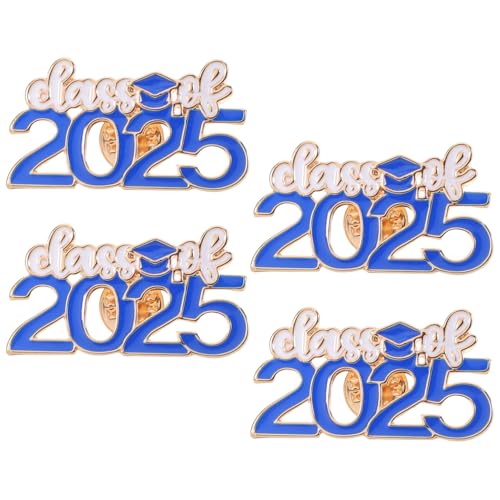 Ipetboom 4 Stück Teiliges Abschluss Enamel Brosche Doktorhut Anstecknadel für Absolventen Graduierungs Schmuck für Zeremonie Diy Dekoration von Ipetboom