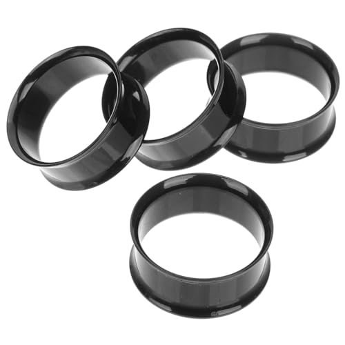 Ipetboom 4 Stück Teiliges Kunststoff Ohr Tunnel Schwarz Ohr Expander Dehnstäbe für Damen Herren Komfortabel Schmerzreduzierend Anfänger Geeignet Modischer Körperschmuck Ipetboom 4 Stück Teiliges Kunststoff Ohr Tunnel Schwarz Ohr Expander Dehnstäbe für Damen Herren Komfortabel Schmerzreduzierend Anfänger Geeignet Modischer Körperschmuck von Ipetboom