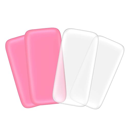 Ipetboom 4stücke Wimpern Kleberhalter Anti- Sticker Für Stirn Pads Für Wimpernverlängerung Transparent Und Rosa Perfektes Zubehör Für Beautysalons Und Heimgebrauch von Ipetboom