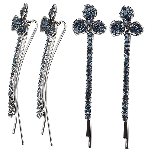 Ipetboom Vintage Strass Haarspangen Kristall Haarschmuck Haarspangen Für Damen Haarstyling von Ipetboom