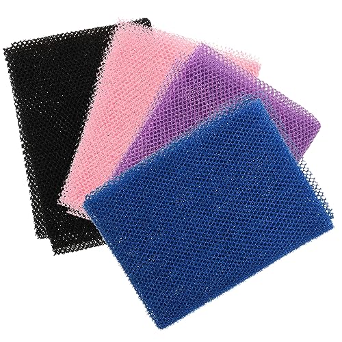 Ipetboom 4 Stücke Afrikanischen Netz Wäscher Bad Mesh Dusche Waschlappen Peeling Handtuch Set von Ipetboom