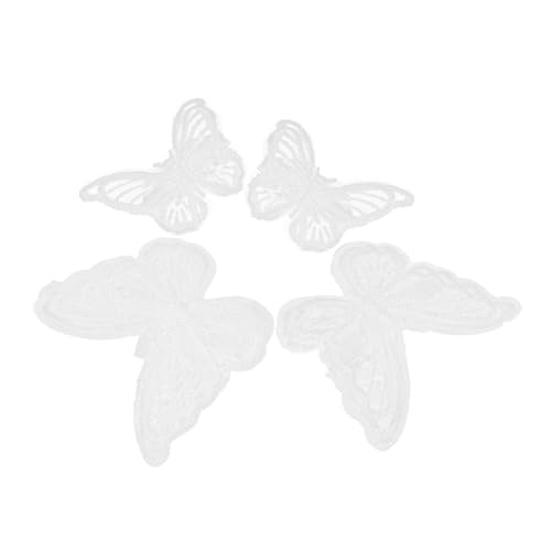 Ipetboom 4stücke Teiliges Schmetterling Haarklammern Aus Spitze Für Damen Elegante Haarspangen Für Hochzeiten Und Partys Charmante Accessoires Für Jeden Anlass von Ipetboom