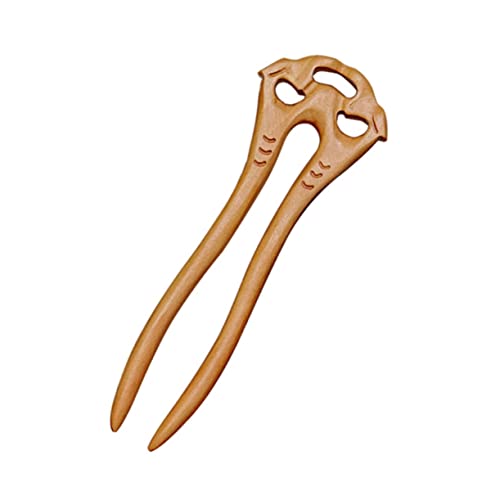 Ipetboom 4 Stücke Retro Pfirsich Holz Haarnadel Stick Frauen Brötchen Haar Haar Pin Zubehör Ipetboom 4 Stücke Retro Pfirsich Holz Haarnadel Stick Frauen Brötchen Haar Haar Pin Zubehör von Ipetboom