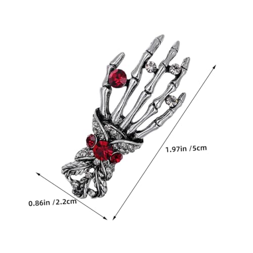 Ipetboom 4 Teilige Punk Brosche Handgeformte Anstecknadeln Mit Strasssteinen Für Damen Und Herren – Retro Anstecknadel Metalllegierung Für Jacken Pullover Und Modeaccessoires Ipetboom 4 Teilige Punk Brosche Handgeformte Anstecknadeln Mit Strasssteinen Für Damen Und Herren – Retro Anstecknadel Metalllegierung Für Jacken Pullover Und Modeaccessoires von Ipetboom