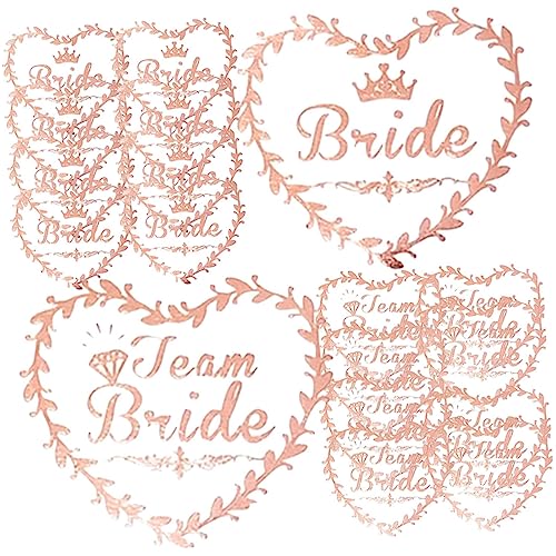 Ipetboom 40St Tätowierungsaufkleber für Hochzeitsfeier temporary tattoos temporäre tattoos Junggesellinnenparty hochzeitsgeschenk Aufkleber zum Beschriften gefälschte Tätowierungen Papier von Ipetboom