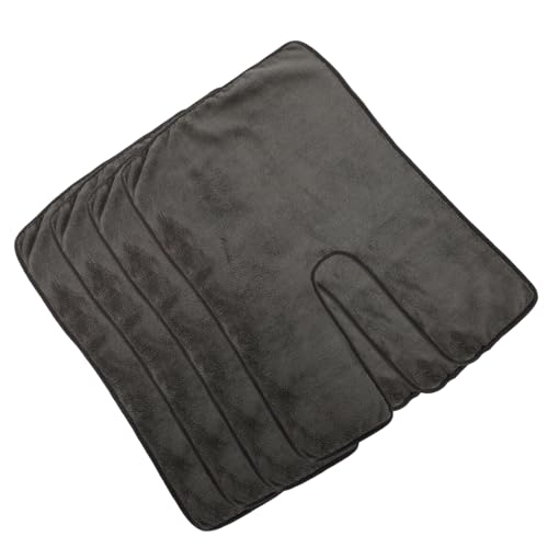 Ipetboom Kosmetiker-ausrüstung – 4 Reinigungstücher Aus Korallensamt – Spa-handtücher – Schnelltrocknendes Gesichtstuch – U-förmige Handtücher von Ipetboom