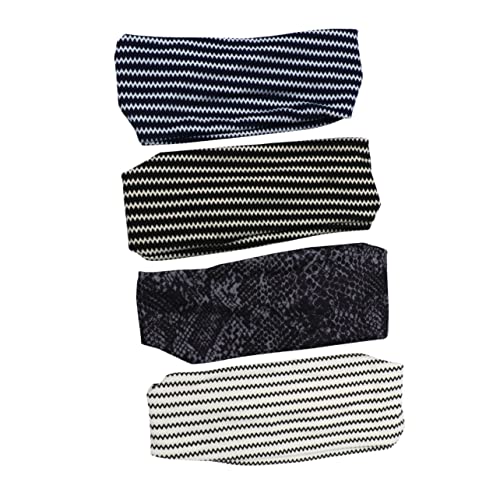 Ipetboom 4stücke Pack Sport Stirnbänder Elastische Kopfbedeckungen Yoga Haarbands Für Damen Atmungsaktive Wiederverwendbare Kopf-wrap Zubehör Für Alltag Ipetboom 4stücke Pack Sport Stirnbänder Elastische Kopfbedeckungen Yoga Haarbands Für Damen Atmungsaktive Wiederverwendbare Kopf-wrap Zubehör Für Alltag von Ipetboom