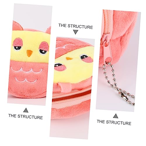 Ipetboom 4stücke Plüsch Eule Geldbörse Mit Münzbeutel Organizer Für Karten Und Bargeld Tragbar Für Frauen Und Mädchen Täglicher Gebrauch Und Ausgehen von Ipetboom