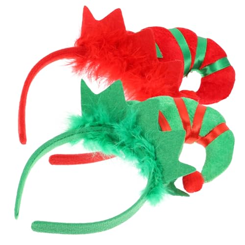 Ipetboom 4stücke Teiliges Weihnachts-haarreifen Lustige Elfenmützen Für Junge Mädchen Party-accessoires Für Weihnachten Leicht Und Tragbar Für Kostümpartys Und Festliche Anlässe von Ipetboom