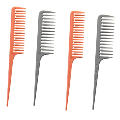 Ipetboom 4er-pack Pintail Tail Kamm-set Für Haarstyling Friseur Friseur Wachs-stick Haar Für Haarschnitt von Ipetboom