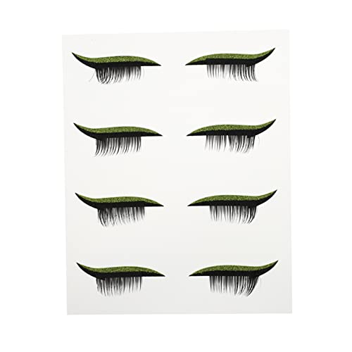 Ipetboom 4paare Selbstklebendes Wasserfester Eyeliner Aufkleber Shiny Lash Decals Make up Tools Für Augenlid von Ipetboom