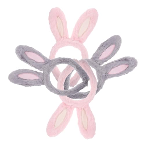 Ipetboom 4stücke Hasenohren Haarreif Kuschelige Bunny Ears Headbands Für Cosplay Partys Und Feiertage Für Und Mädchen von Ipetboom