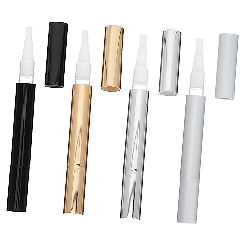 Ipetboom 4stücke Pack Leere Flüssigkeitstube Eyeliner-flüssigkeitstube Make-up-Leere Tube Zum Befüllen Mit Lipgloss Ätherischem Öl Nagellack Flüssigem Concealer Für Reisen Und von Ipetboom