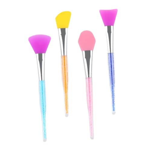 Ipetboom 4stücke Silikon Gesichtsmaske Applikator Pinsel Haarlos Für Masken Lotion Make-up Werkzeug Einfach Zu Reinigen Und Wiederverwendbar von Ipetboom