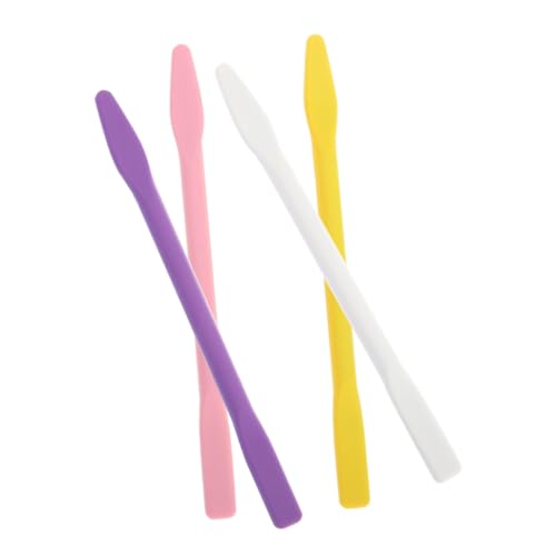 Ipetboom 4stücke Silikon Rührstäbchen Wiederverwendbar Für Harz Mischen Bastelwerkzeug Rührstäbe Zum Mischen Von Epoxidharz Kleine Rührstäbchen Für Gesichtsmaske von Ipetboom